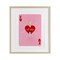 Stupell Industries King Of My Heart Sword Framed Print Under Glass, design by Amanda Greenwood
